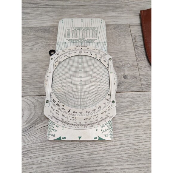 Jeppesen Slide Graphic Flight Computer with Case & Felsenthal E-6B Vintage RARE - Picture 10 of 12